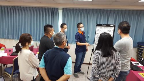 Presentation of delegate 1